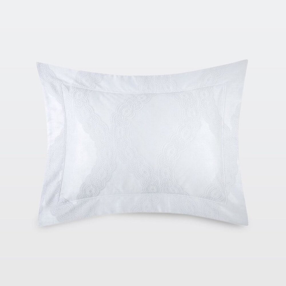 Yves Delorme Ondine Perle Boudoir Pillow Sham